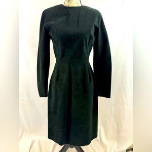 Custom LBD Ultra-suede Long Sleeve dress